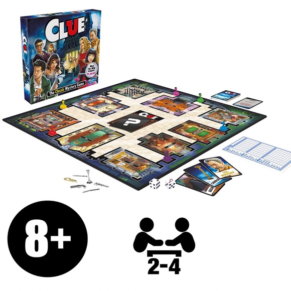 Clue-The board Game-New in Box for ages 8 and up - Picture 2 of 3